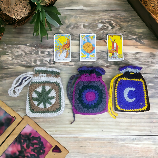 Crochet Tarot Card Pouch